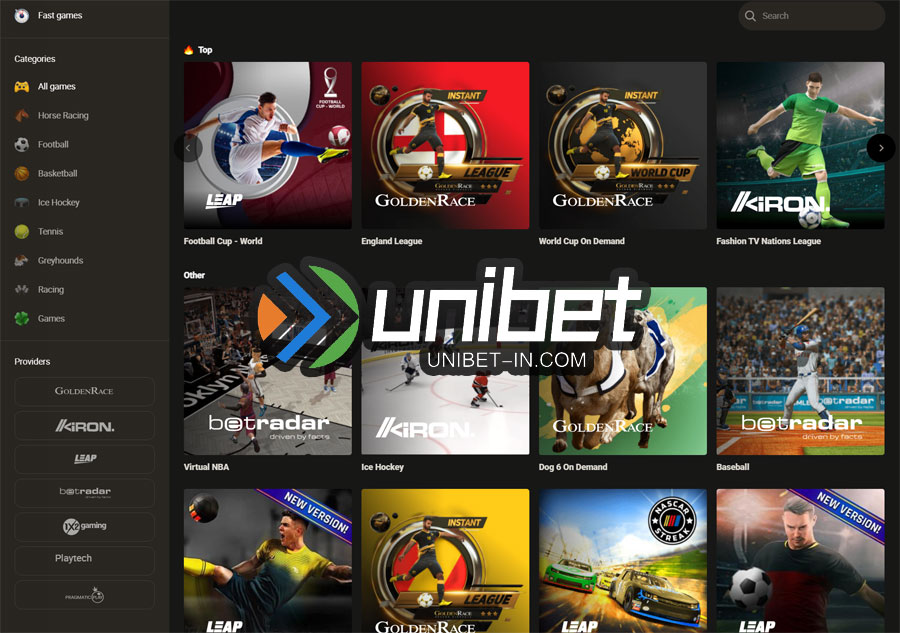 unibet Summary